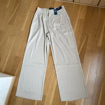 홀리스터 택 포함 와이드 레그 저지풍 팬츠
