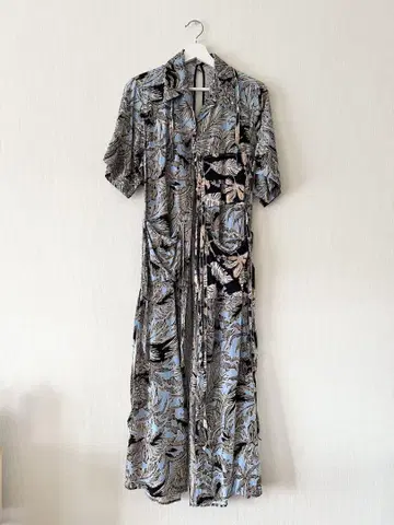 3.1 Phillip lim 꽃무늬 셔츠 원피스 반팔