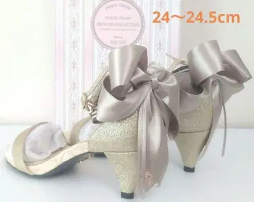 새상품 MAYLA 샌들 24~24.5cm 베이지 라메 단종 완판템