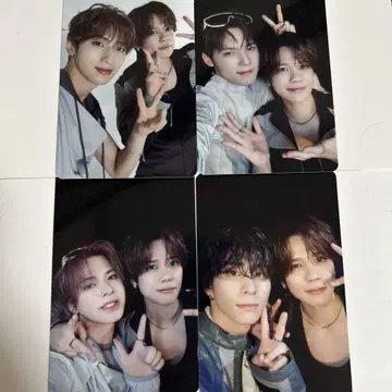 후지마키 쿄스케 유닛 트레이딩 카드 4장 세트
