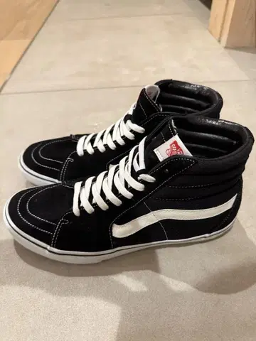 Vans 스케이트 하이 "블랙" 27cm