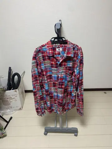 GOODENOUGH 패치워크 셔츠 XL