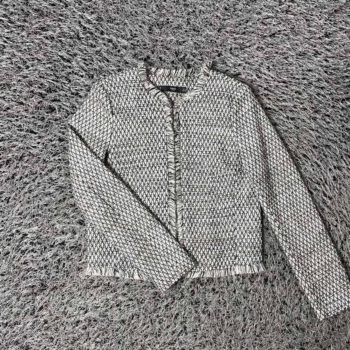 MNG Mango Women's Tweed Jacket