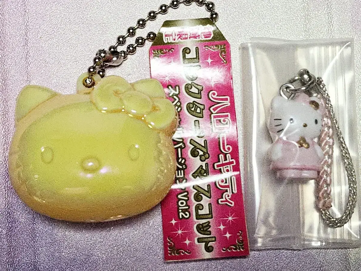 Rare) Collector's Mascot Kitty Strap Pink Kitty