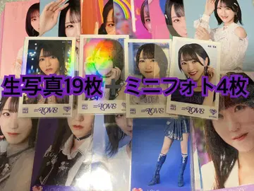 노구치 이오리 브로마이드 19장+미니 사진 4장 세트 이코러브