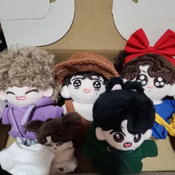테테 구 봉제 인형 세트 5체