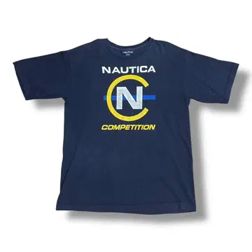 90s NAUTICA Print T 노티카 티셔츠 USA제