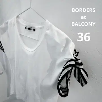 보더스 앳 발코니 Ribbon TEE 리본 티셔츠 36