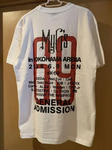 AK-69 라이브 티셔츠
