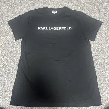 KARL LAGERFELD 블랙 T셔츠 16 사이즈