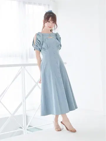 Rose Muse 로제 뮤즈 데님 원피스 오타니 에미리