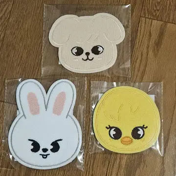SKZOO 사가라 자수 코스터 포가리 Lee 비트 퍼핌