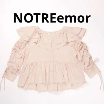 NOTREemor 프릴 블라우스