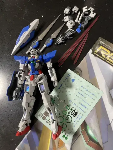 건담 프라모델 rg 건담 엑시아