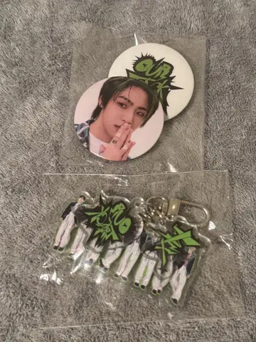 NTX 캔뱃지 2종 및 키링