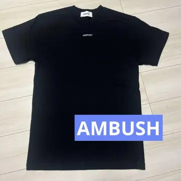 앰부쉬 블랙 티셔츠 사이즈 2
