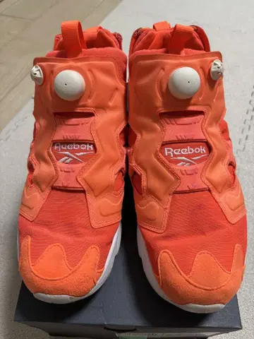 리복 Instapump Fury 오렌지