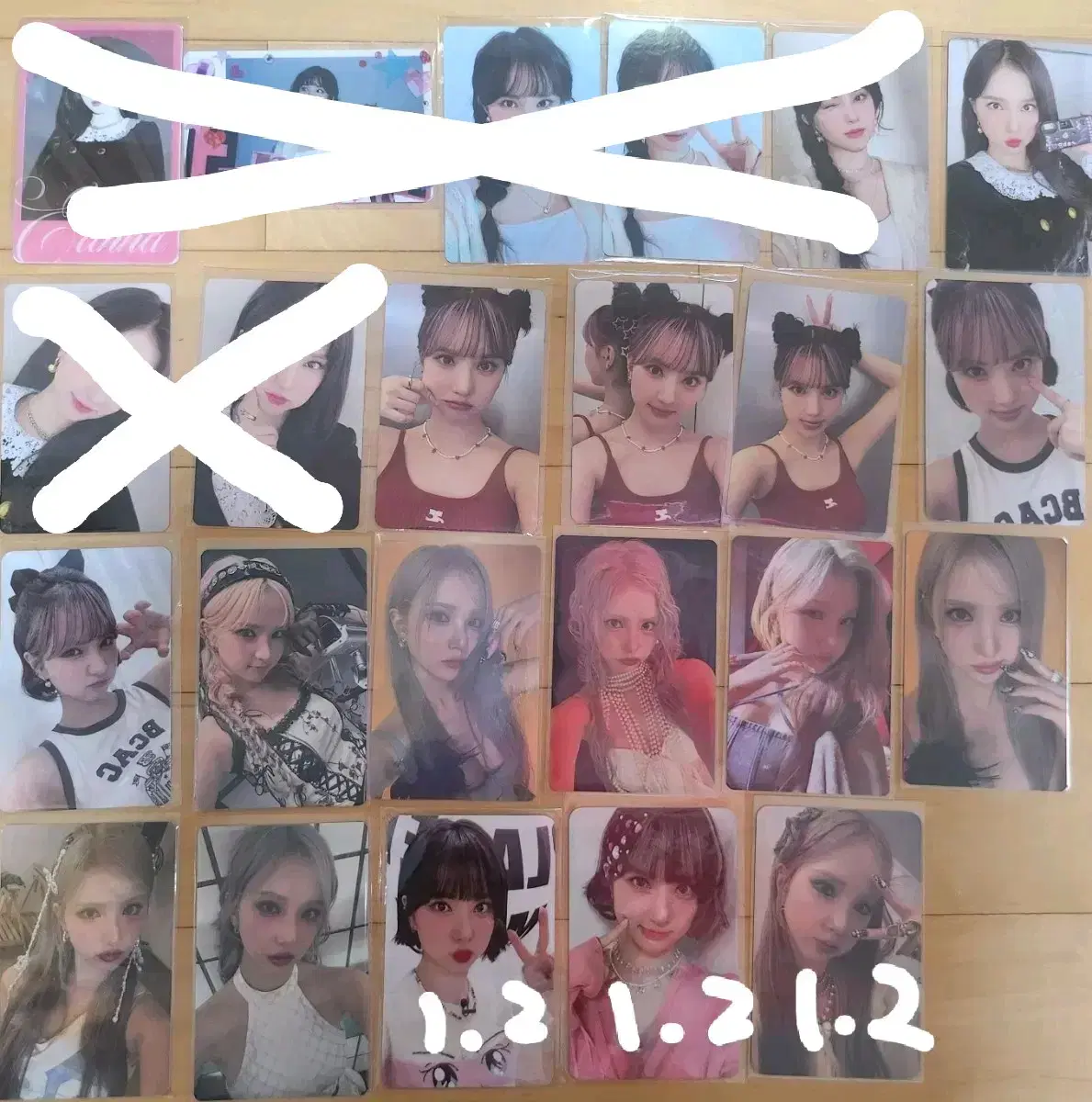 Viviz Eunha unreleased album photocard tc photocard