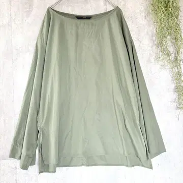 멜로즈 Liesse 올리브색 긴팔 튜닉