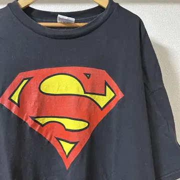 00s Hanes Superman DC Grafitti 무비 T