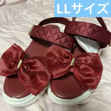 아오키 미사코 시마무라 콜라보 샌들 LL 사이즈
