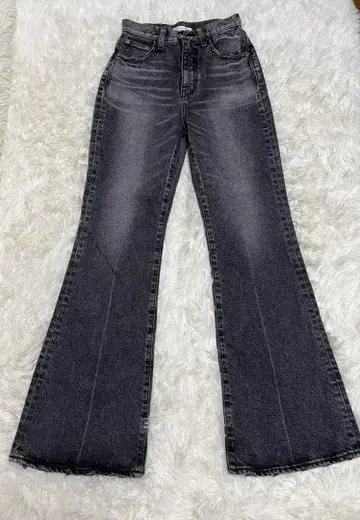 moussy MVS 블랙 플레어 부츠 컷 데님 23