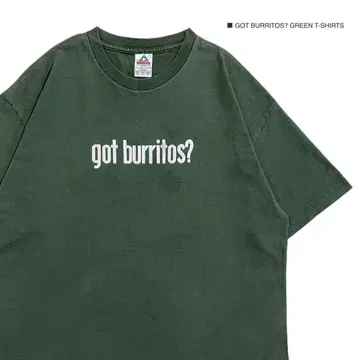 GOT BURRITOS XL 반팔 티셔츠 기업 티셔츠 ALSTYLE