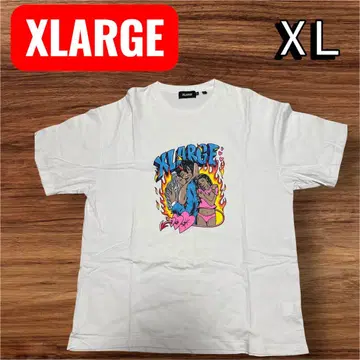 XLARGE 그래픽 티셔츠 XL 화이트