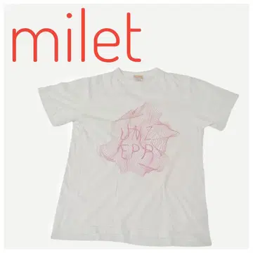 milet 티셔츠 UNZEPP 미레이 라이브 티셔츠 굿즈