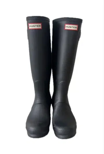 HUNTER 레인부츠 블랙 UK5 US7 EU38 24cm