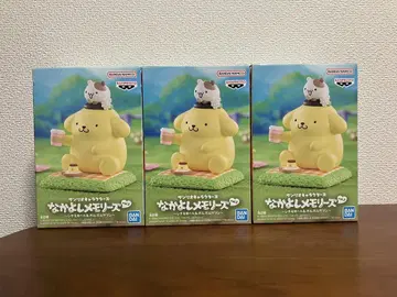 산리오 나카요시 메모리즈 vol.2 폼폼푸딩 피규어 3개 세트