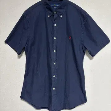 Ralph Lauren 네이비 반팔 셔츠 M