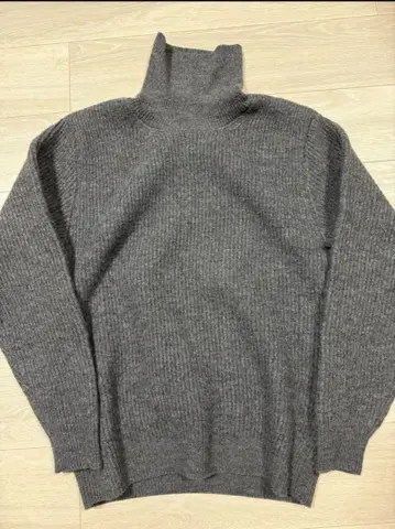 오라리 MILLED FRENCH MERINO RIB TURTLE