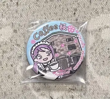 러브 라이브! 선샤인!! 누마즈 마치아루키 캔뱃지 coffee 벚꽃