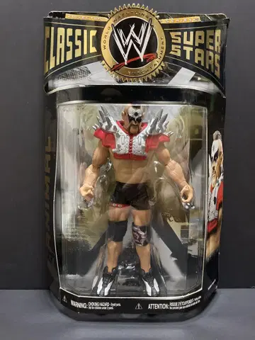 WWE 피규어 프로레슬링 애니멀 워리어 WWF