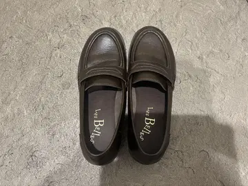 Les Belles 다크 브라운 로퍼
