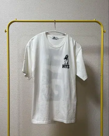 HYS 화이트 티셔츠 반팔