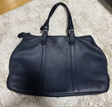 펠레 모르비다 비즈니스 토트백 다크 그레이 가죽