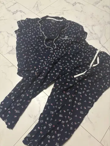 Tommy Hilfiger 네이비 쓰리 슬립웨어 M