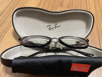 Ray-Ban RB 6355F 블랙 안경 케이스 포함