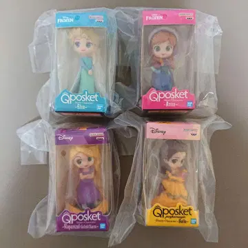 디즈니 프린세스 Q posket 미니어처 컬렉션 2 컴플리트