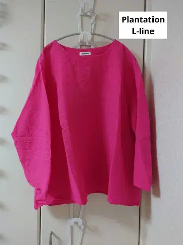 Plantation L-line yooryuu 티셔츠 핑크