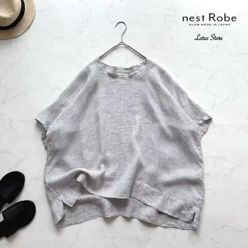 nest Robe(네스트로브) 린넨 보더 풀오버