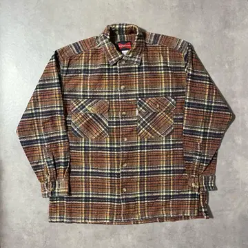 Budweiser plaid 플란넬 셔츠