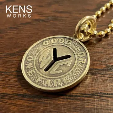 USA 뉴욕 토큰 빈티지 목걸이