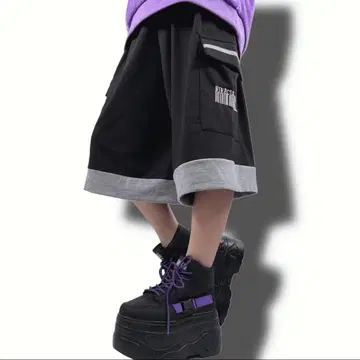 NieR UNISEX HALF PANTS [ CODE ]
