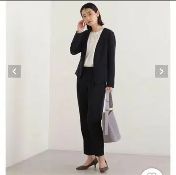 블랙 노카라 셋업