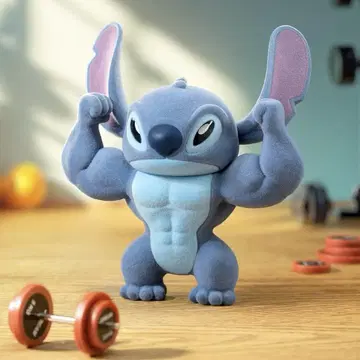52TOYS 귀여운 스티치 Battle with Gantu