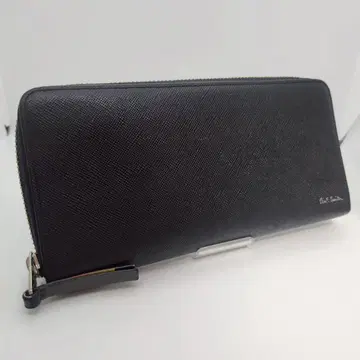 컨디션 최상 폴스미스 Paul Smith 남성용 장지갑 블랙 라운드 지퍼