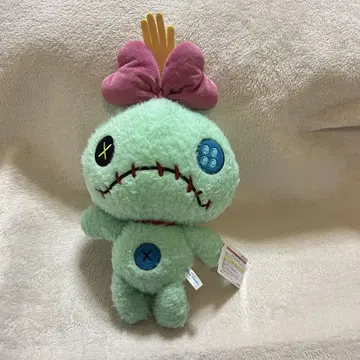 도쿄 디즈니 리조트 스크램프 플러피 봉제 인형 릴로 & 스티치